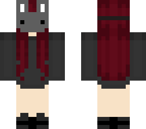 goth bunny girl
