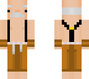 grandpa with brown pants fun!