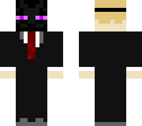 masked enderman w/ bussines suit