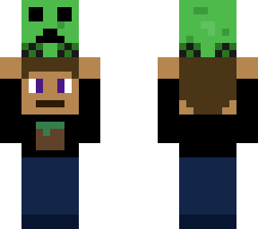 minecraft gaming carrying creeper