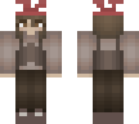 mushroom hat corset skin