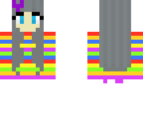 my first skin! (without pants lol)