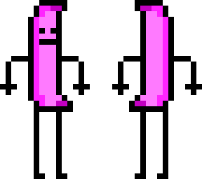 pink banana