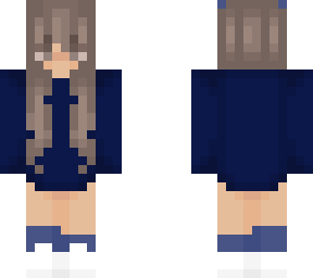 pretty blue girl