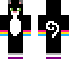pride cat (ace/panromantic)