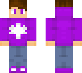 purple canada boy