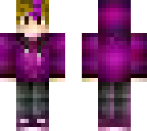 purple hoodie kid