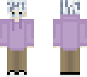 purple hoodie killua edit