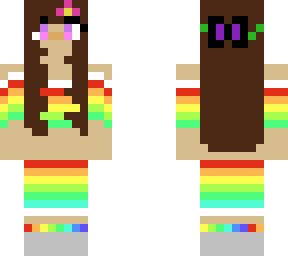rainbow girl