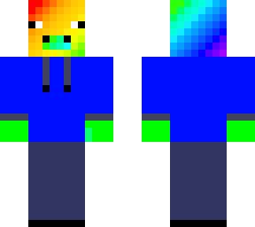 rainbow pig