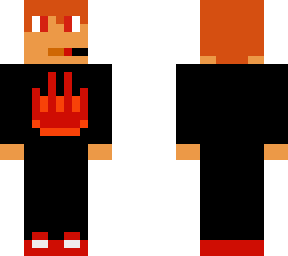 red flame