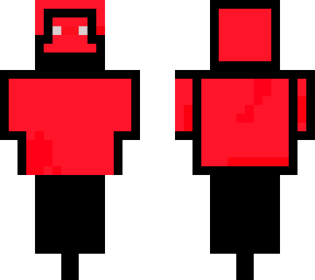 red hoddie
