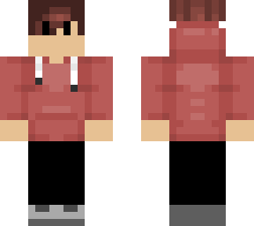 red hoodie