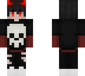 skull shirt demon boy