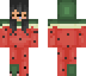 watermelon derpy black hair