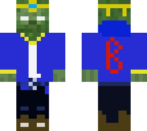 zombie blue jacket