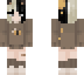 bear girl black/platinum