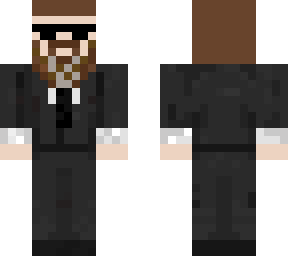 bearded suit