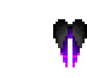 black feather wings
