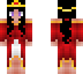 black hair version of queen skin from roxyyy377