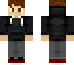 black hoodie guy