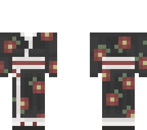 black kimono skin base