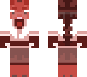 blood red mask ver