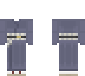 blue-grey kimono base