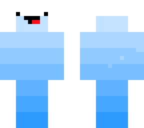 blue noob skin