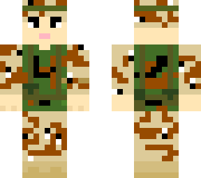 chocolate chip desert strom skin