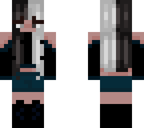 cruella with long hair and shorts