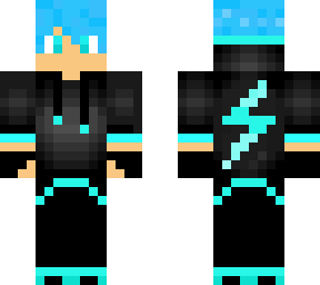 crystal aqua blue lightning