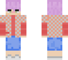 cute pink hair guy