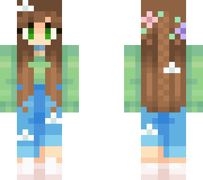 flower girl green eyes