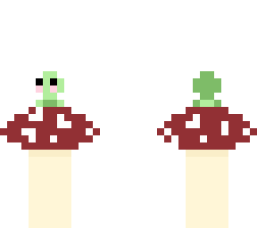 froggy on mushroom :>
