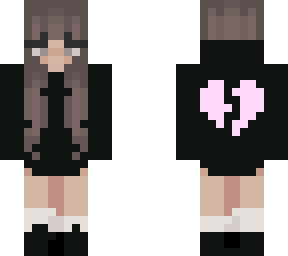 heartbreak hoodie girl