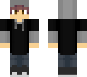 hooded base person