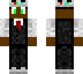 jade in a black suit, silver crown