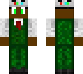 jade in a suit, silver crown