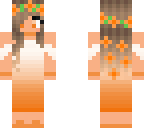 orange outfit