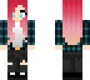 pink hair