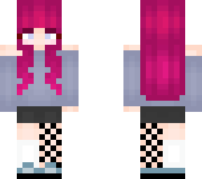 pink hair