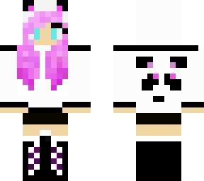 pink panda girl