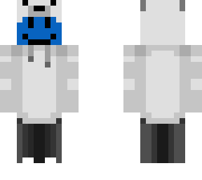 polar bear  blueberry without collar