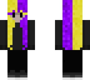 purple and yellow girl