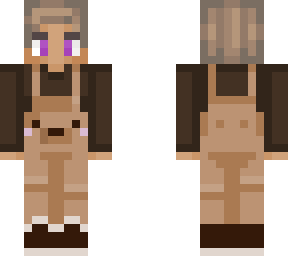 purpled bear overall