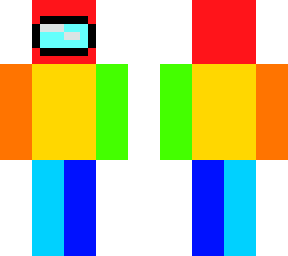 rainbow amongus