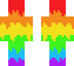 rainbow drip