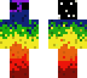 rainbow glowing pill