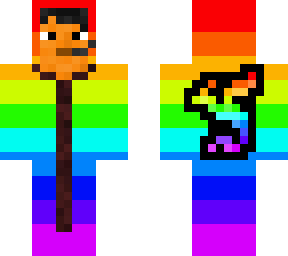 rainbow out fit